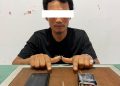 Seorang Pengedar Diamankan Satresnarkoba Polres Bengkalis, di Desa Kesumbo Ampai
