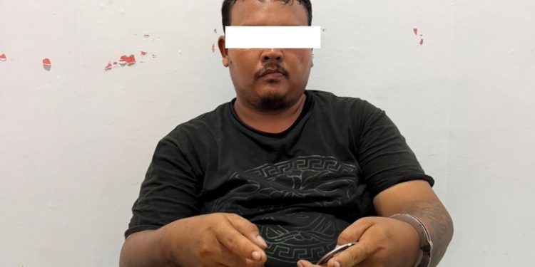 Satu Tersangka Diamankan Satresnarkoba Polres Bengkalis, di Bathin Solapan