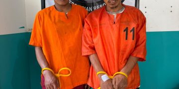 Satresnarkoba Polres Bengkalis Amankan Dua Terduga Pengedar Sabu di Bathin Solapan