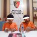 Polsek Pinggir Ungkap Peredaran Sabu, Dua Tersangka Diamankan Berkat Laporan Call Center 110