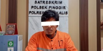 Polsek Pinggir Ungkap Peredaran Sabu, Satu Tersangka Diamankan dengan Barang Bukti 3 Paket Sabu